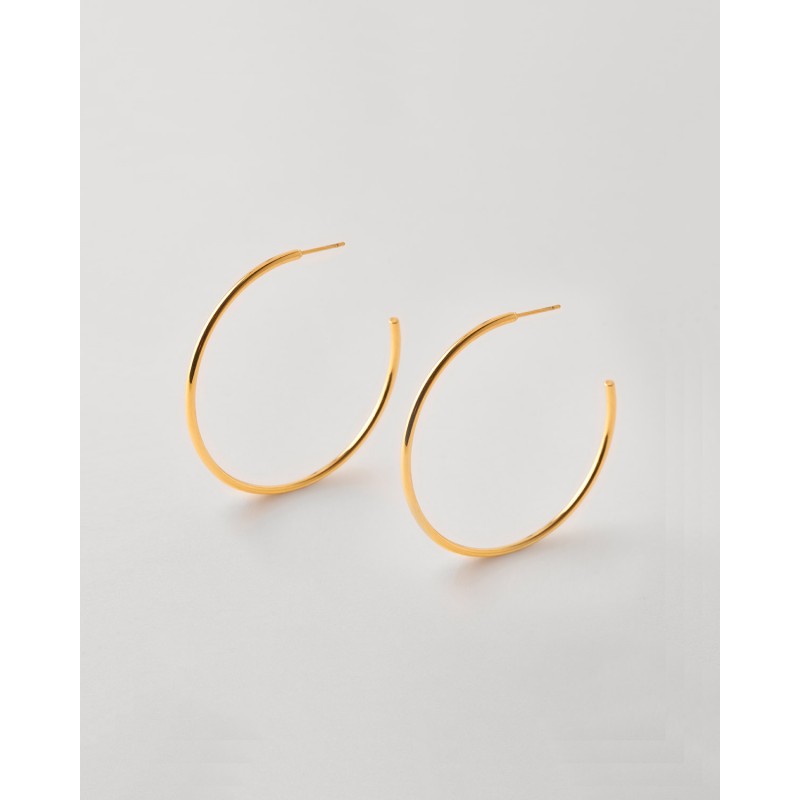 PENDIENTES ARO 25X2MM ACERO CIERRE...