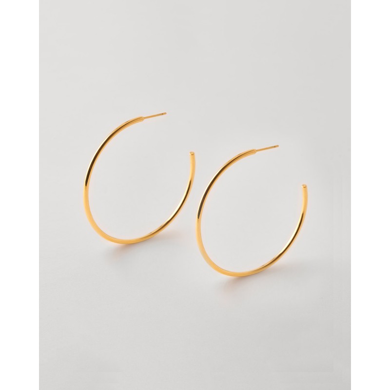 PENDIENTES ARO 30X2MM ACERO CIERRE...