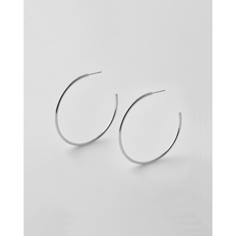 PENDIENTES ARO 25X2MM ACERO CIERRE...