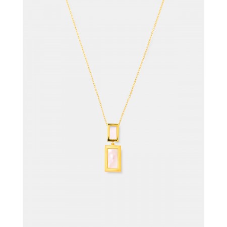 COLLAR MINERALES MOP 8X4MM,...