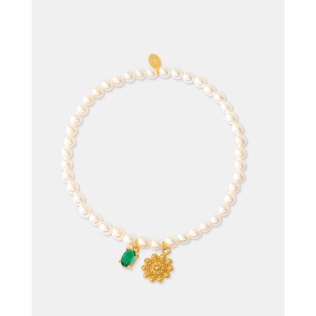 PULSERA PERLAS 4.5MM -...