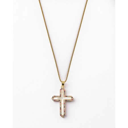 COLLAR CRUZ NACAR 30X23MM...