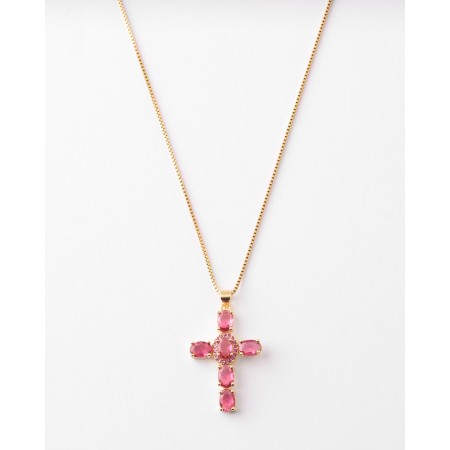 COLLAR CRUZ 38X23MM -...
