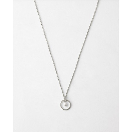 COLLAR CIRCULO 10MM PERLA...