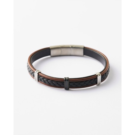PULSERA CABALLERO CUERO