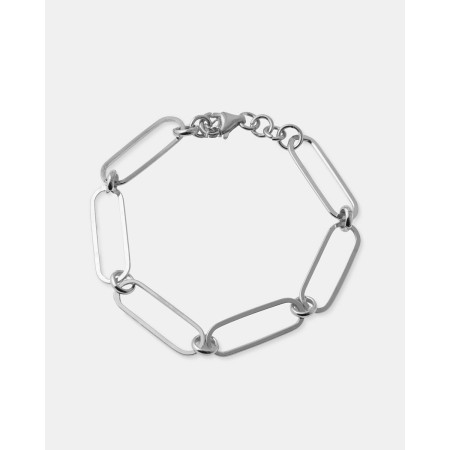 Pulsera Eslon 22x8mm Plata  2
