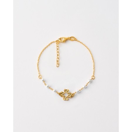 PULSERA TREBOL 10MM Y...