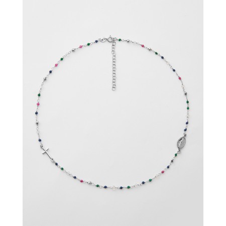 COLLAR MULTI CRUZ+VIRGEN 