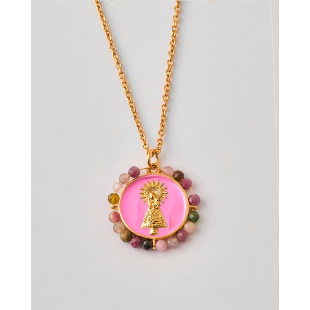 Collar Medalla Virgen Del...