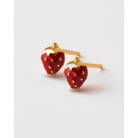 PENDIENTES INFANTIL FRESA