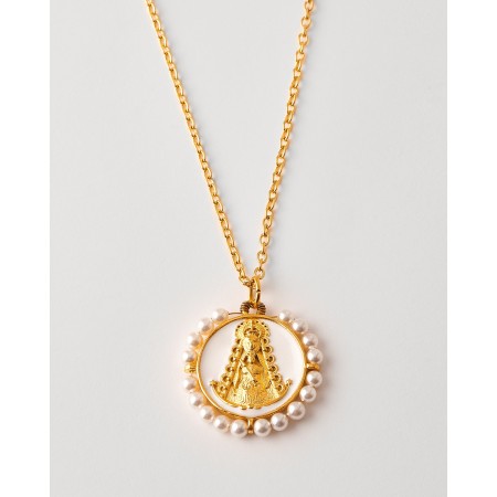 Collar Medalla Virgen Del...