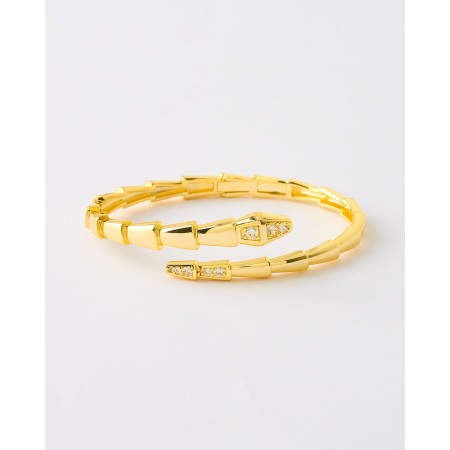 BRAZALETE SERPIENTE CIRCONITAS