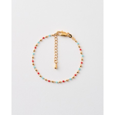 Pulsera Beads Y Bolas 2mm...
