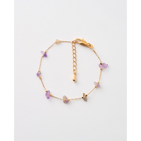 Pulsera Piedras Amatista -...
