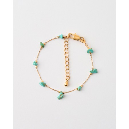 Pulsera Piedras Turquesa -... 2