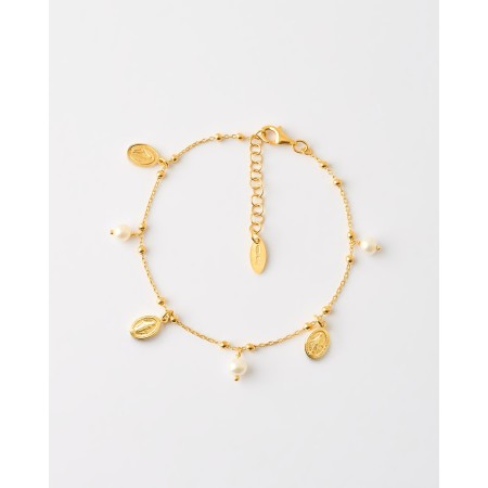 Pulsera Medallas Virgen...