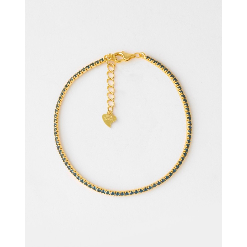 PULSERA RIVIERE CIRCONITAS ZAFIRO...