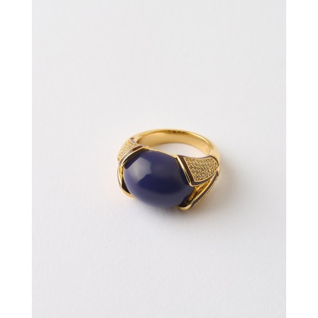 ANILLO CABUJON OVALADO...