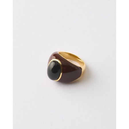 ANILLO CABUJON OVALADO...