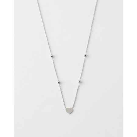 COLLAR CORAZON Y BOLAS...