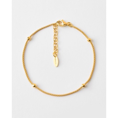 PULSERA CORDON 4 BOLAS 3MM...