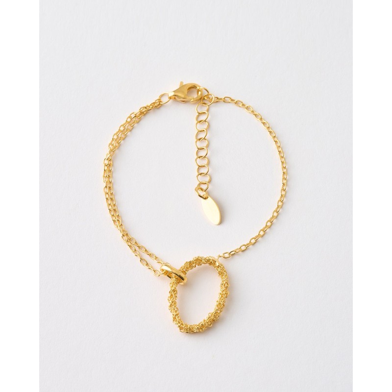 PULSERA OVALO TEXTURIZADO 20MM -...