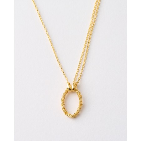 COLLAR OVALO TEXTURIZADO...