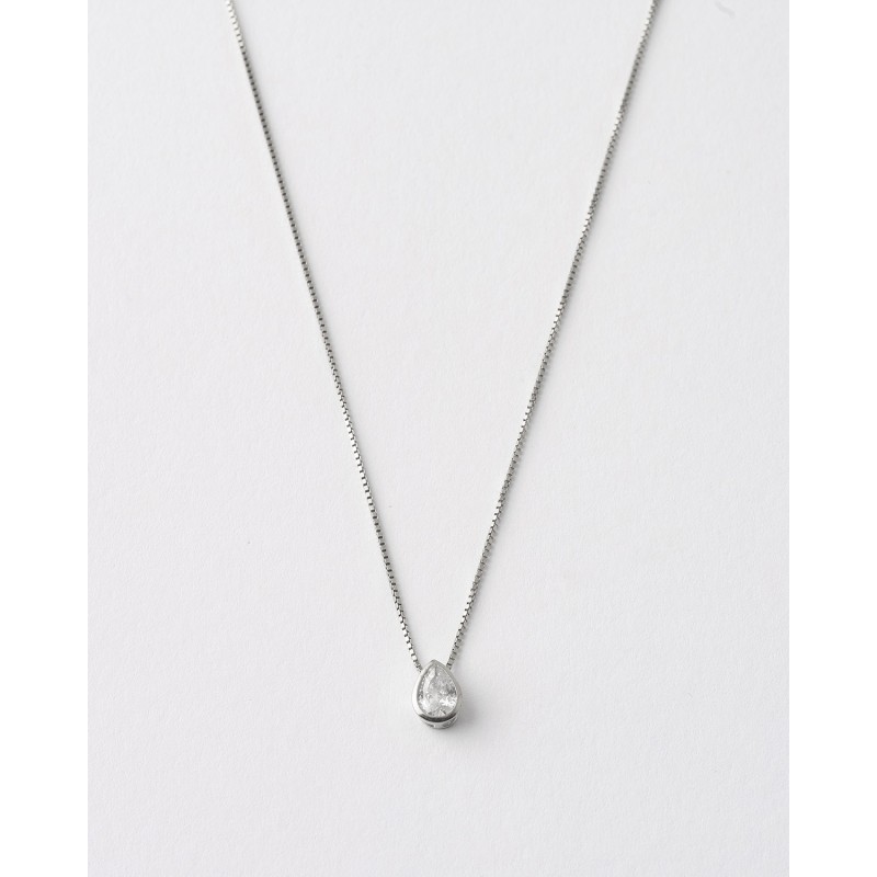 COLLAR PUNTO DE LUZ LAGRIMA 7X5MM -...