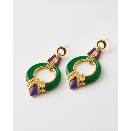 PENDIENTES LARGOS ARO...