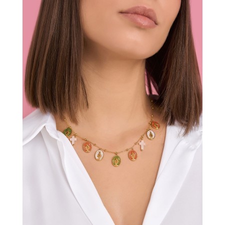 COLLAR ACERO 7 MEDALLAS... 2