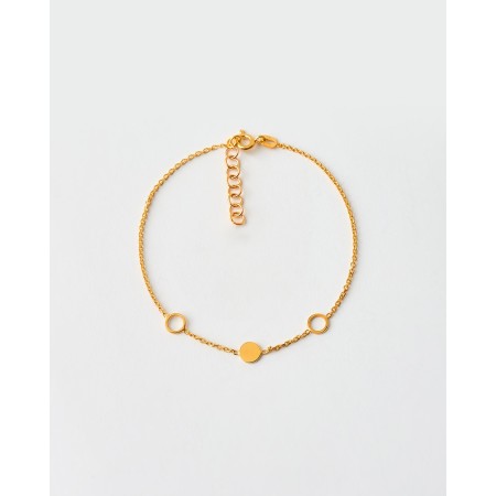 PULSERA TRIPLE CIRCULO 