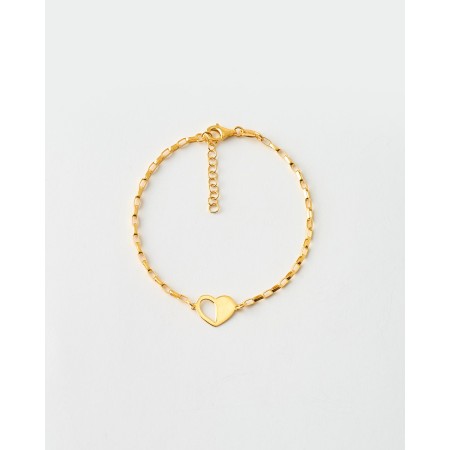 PULSERA CORAZON CALADO -...