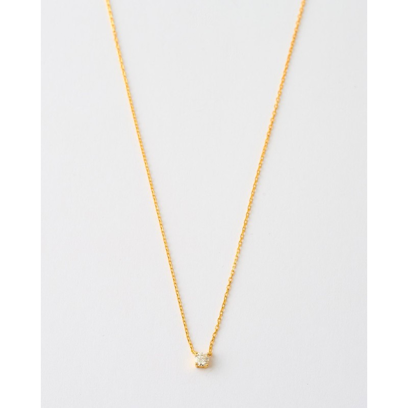 COLLAR MOISSANITA REDONDA 4MM - 0.3CT...