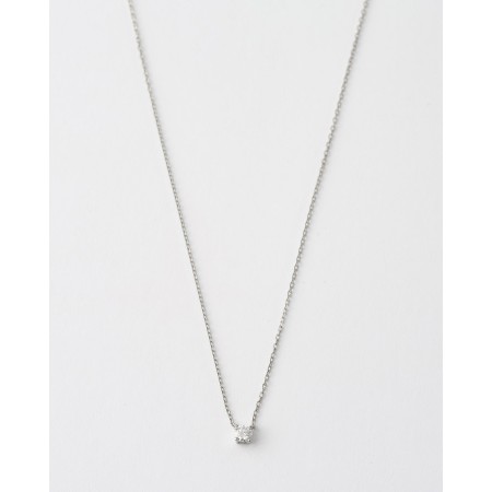 COLLAR MOISSANITA REDONDA...