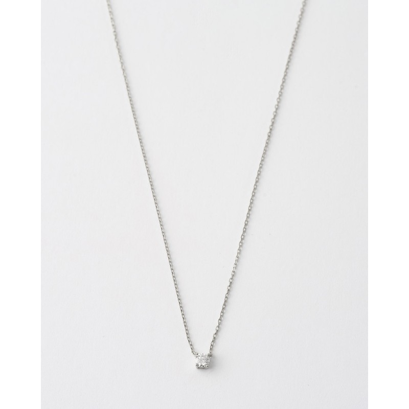 COLLAR MOISSANITA REDONDA 4MM - 0.3CT...