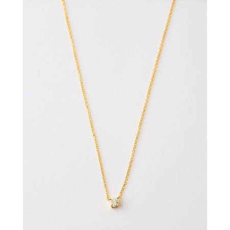 COLLAR MOISSANITA REDONDA...