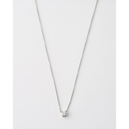 COLLAR MOISSANITA REDONDA...