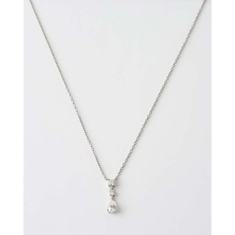 COLLAR MOISSANITA LAGRIMA 5X7MM,...