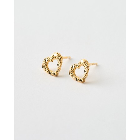 PENDIENTES MINI CORAZON 9MM...