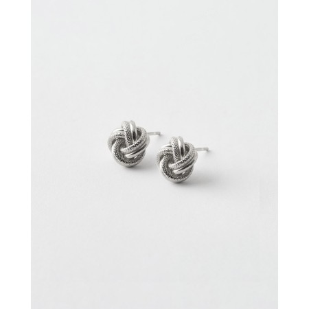 PENDIENTES BOTON NUDO DOBLE...