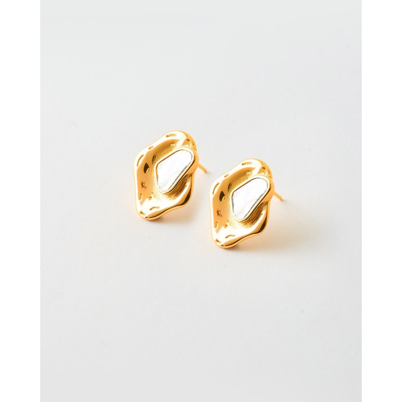 PENDIENTES FORMA GEOMETRICA IRREGULAR...