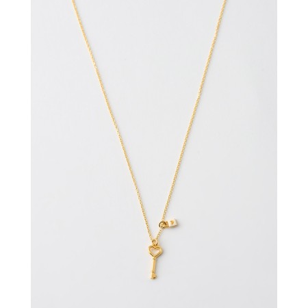 COLLAR LLAVE Y CANDADO -...