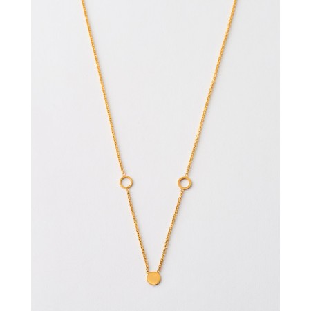 COLLAR TRIPLE CIRCULO -...