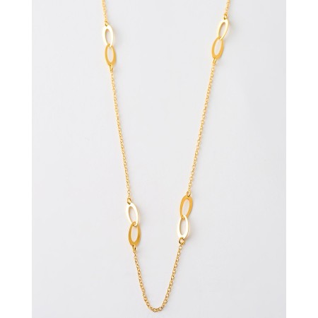 COLLAR LARGO OVALOS...