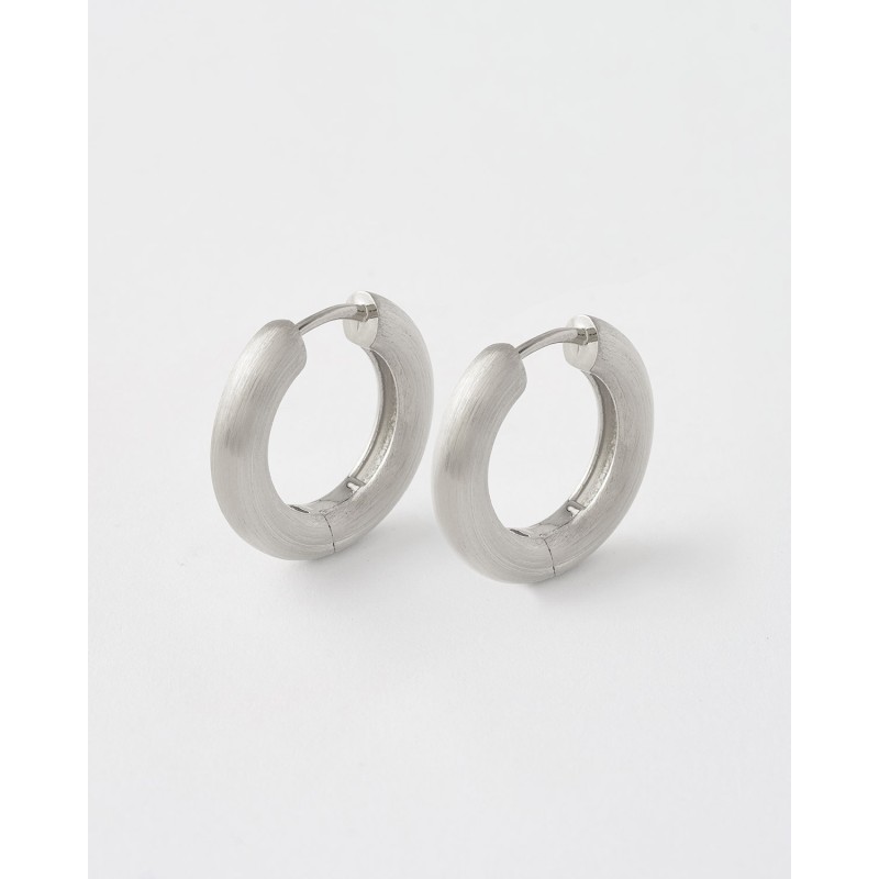 PENDIENTES ARO 19MM MATE - 4MM GROSOR