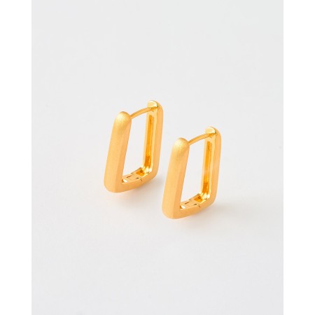 PENDIENTES ARO CUADRADO...