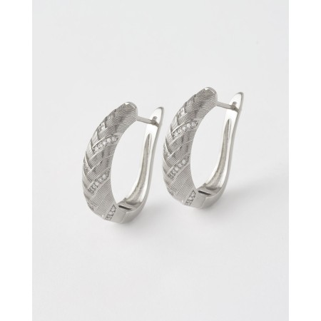 PENDIENTES ARO OVALADO 25MM...