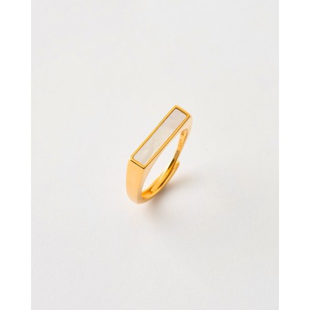 ANILLO BANDA MADREPERLA -...