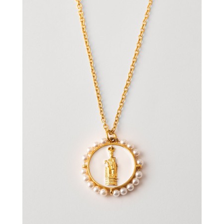 Collar Medalla Virgen De La...