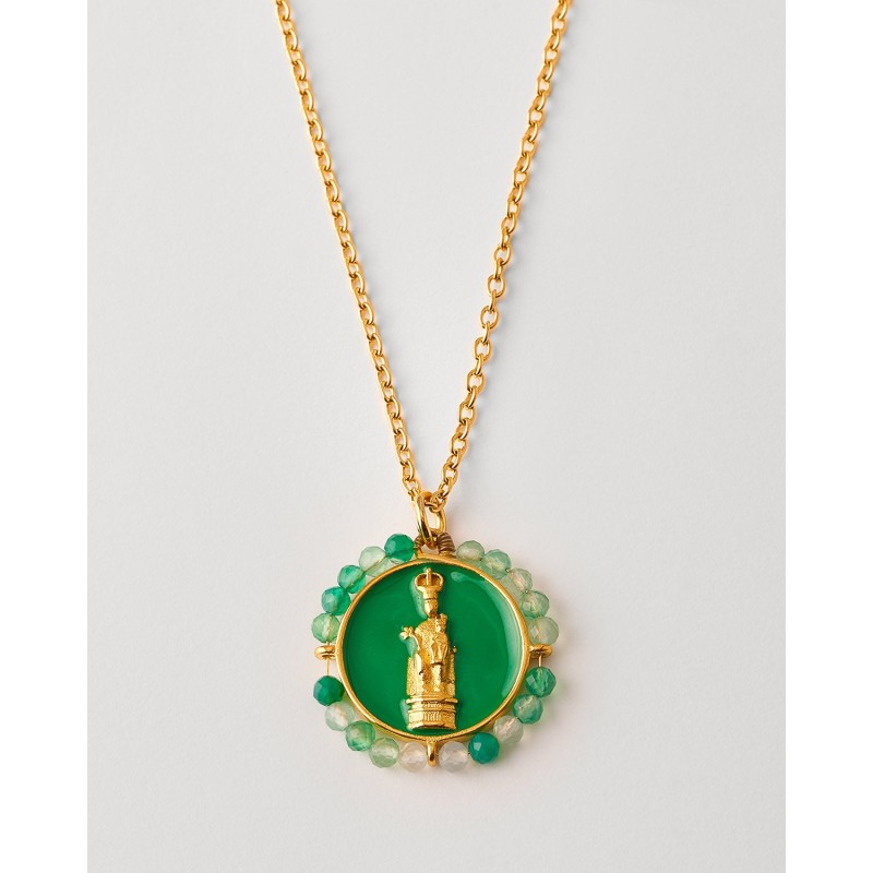 Collar Medalla Virgen De La Vega